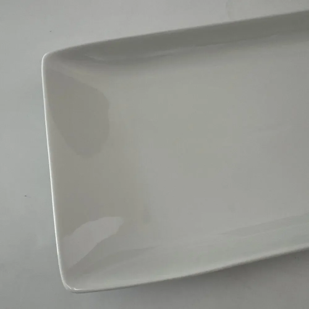 IKEA 365+ White Ceramic Platter 8